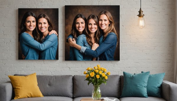 Toiles personnalisées : créez votre tableau de prénoms unique