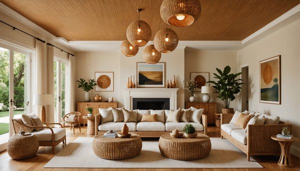 Top 5 plafonniers en rotin pour une ambiance déco chaleureuse